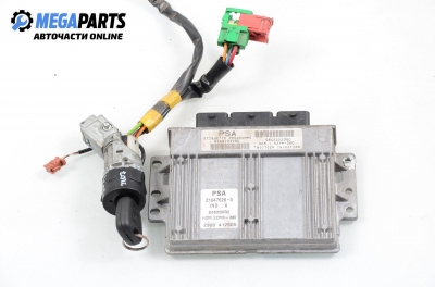 Компютър с контактен ключ за Citroen C3 Hatchback I (02.2002 - 11.2009) 1.4 i, 73 к.с., № PSA 21647626-0