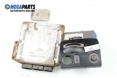Компютър с четец и карта за Renault Espace IV Minivan (11.2002 - 02.2015) 2.2 dCi (JK0H), 150 к.с., № Bosch 0 281 011 103