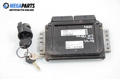 Компютър с контактен ключ за Rover 75 Sedan (02.1999 - 05.2005) 2.0 V6, 150 к.с., № Siemens NNN100655