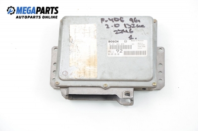 Компютър двигател за Peugeot 406 Sedan (08.1995 - 01.2005) 2.0 16V, 132 к.с., № 0 261 204 066