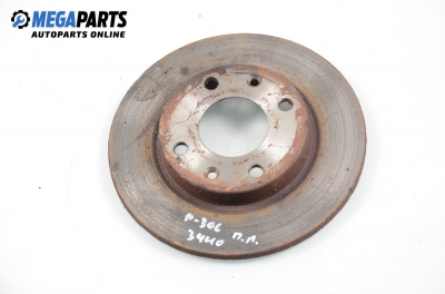 Спирачен диск за Peugeot 306 Hatchback (01.1993 - 10.2003), позиция: предна