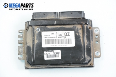 Компютър двигател за Chevrolet Spark (M200, M250) (05.2005 - ...) 0.8, 50 к.с., № 5WY5418F / 1BGX96417294