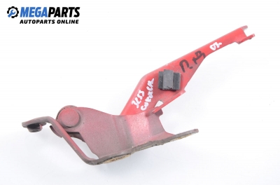 Панта преден капак за Toyota Corolla Hatchback (11.2001 - 02.2007), 4+1 вр., хечбек, позиция: дясна