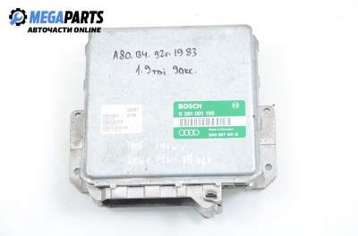Компютър двигател за Audi 80 Sedan B4 (09.1991 - 12.1994) 1.9 TDI, 90 к.с., № BOSCH , 0 281 001 185