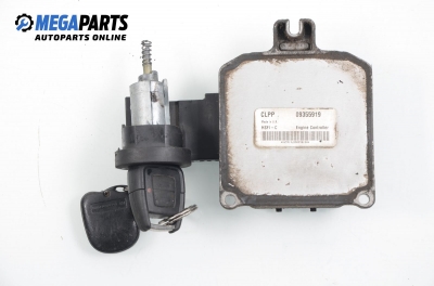 Компютър с контактен ключ за Opel Astra G Hatchback (02.1998 - 12.2009) 1.6 16V, 101 к.с., № CLPP 09355919