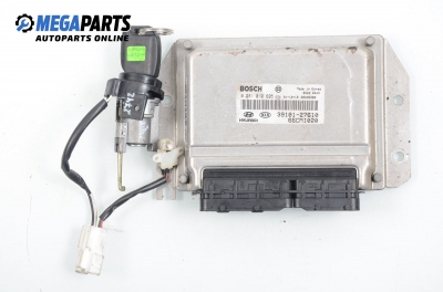 Компютър с контактен ключ за Hyundai Matrix Minivan (06.2001 - 08.2010) 1.5 CRDi, 82 к.с., № Bosch 0 281 010 695