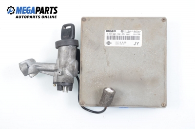 Компютър с контактен ключ за Nissan Micra II Hatchback (01.1992 - 02.2003) 1.0 i 16V, 54 к.с., № Bosch 0 261 203 980