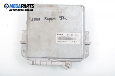 Компютър двигател за Lancia Kappa Station Wagon (07.1996 - 10.2001) 2.4 T.DS (838BH1AA), 124 к.с., № Bosch 0 281 001 518