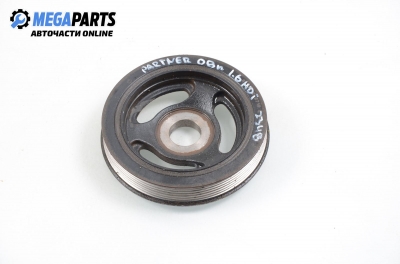 Демпферна шайба за Peugeot Partner Box I (04.1996 - 12.2015) 1.6 HDi 75, 75 к.с.