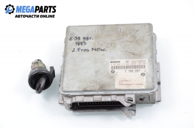 Компютър с контактен ключ за BMW 5 Series E39 Touring (01.1997 - 05.2004) 525 tds, 143 к.с., № Bosch 0 281 001 373