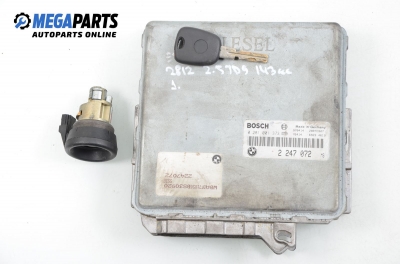 Компютър с контактен ключ за BMW 5 Series E39 Sedan (11.1995 - 06.2003) 525 tds, 143 к.с., № Bosch 0 281 001 373