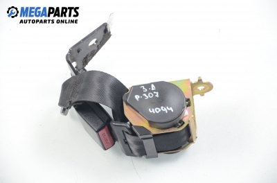 Предпазен колан за Peugeot 307 Hatchback (08.2000 - 12.2012), 4+1 вр., позиция: задна, дясна