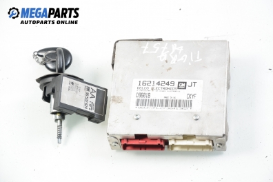 Компютър с контактен ключ и имобилайзер за Opel Tigra Coupe (07.1994 - 12.2000) 1.6 16V, 106 к.с., № GM 16214249
