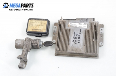 Компютър с контактен ключ и имобилайзер за Hyundai Coupe Coupe I (06.1996 - 04.2002) 1.6 16V, 116 к.с., № H103955256 B