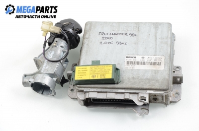 Компютър с контактен ключ и имобилайзер за Land Rover Freelander SUV I (02.1998 - 10.2006) 2.0 DI 4x4, 98 к.с., № Bosch 0 281 010 113