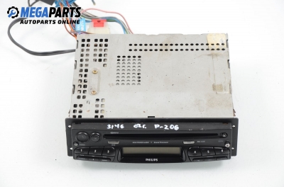 CD плеър за Peugeot 206 Hatchback (08.1998 - 12.2012)