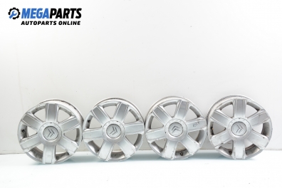 Алуминиеви джанти за Citroen C4 Hatchback II (11.2004 - 12.2013) 16 цола, ширина 6