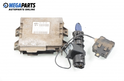 Компютър с контактен ключ и имобилайзер за Fiat Palio Hatchback (04.1996 - 02.2007) 1.2, 68 к.с., № Magneti Marelli IAW 18F. 88