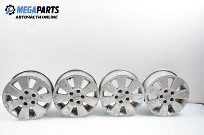 Алуминиеви джанти за Opel Meriva A Hatchback (05.2003 - 05.2010) 15 цола, ширина 6.0