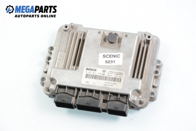 Компютър двигател за Renault Scenic II Minivan (06.2003 - 07.2010) 1.9 dCi (JM0G, JM12, JM1G, JM2C), 120 к.с., № Bosch 0 281 011 776