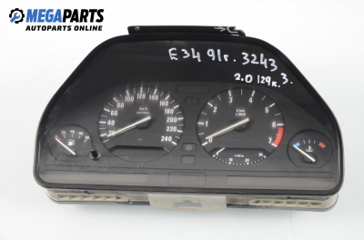 Километраж за BMW 5 Series E34 Sedan (12.1987 - 11.1995) 520 i, 129 к.с.