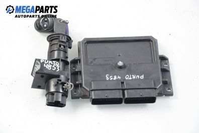 Компютър с контактен ключ за Fiat Punto Hatchback II (09.1999 - 07.2012) 1.9 DS 60 (188.031, .051, .231, .251), 60 к.с., № 46763751