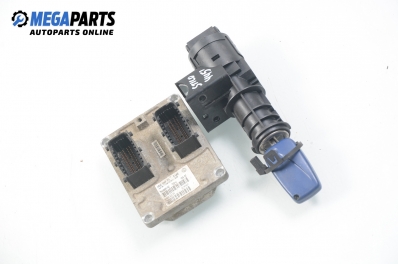 Компютър с контактен ключ за Fiat Stilo Hatchback (10.2001 - 11.2010) 1.6 16V (192_XB1A), 103 к.с., № IAW 5NF.T1