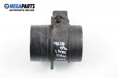 Дебитомер за Seat Ibiza IV Hatchback (02.2002 - 11.2009) 1.9 TDI, 131 к.с., № Bosch 0 281 002 461