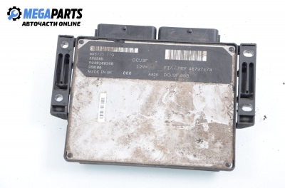 Компютър двигател за Fiat Doblo Cargo (11.2000 - 02.2010) 1.9 D (223AXB1A), 63 к.с., № 46737473