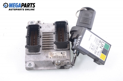 Компютър с контактен ключ и имобилайзер за Opel Meriva A Hatchback (05.2003 - 05.2010) 1.4 16V Twinport, 90 к.с., № Bosch 0 261 208 255