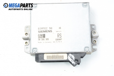 Компютър двигател за Opel Vectra B Estate (11.1996 - 07.2003) 1.8 i 16V, 115 к.с., № GM 90 506 365