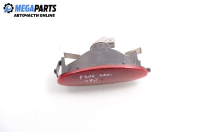 Светлина мъгла за Peugeot 206 Hatchback (08.1998 - 12.2012), позиция: задна