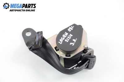 Предпазен колан за Dacia Logan Sedan I (09.2004 - 10.2012), позиция: задна, лява