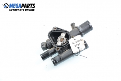 Корпус на термостат за Renault Scenic II Minivan (06.2003 - 07.2010) 1.9 dCi (JM0G, JM12, JM1G, JM2C), 120 к.с.
