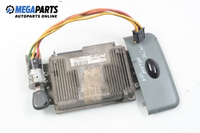Компютър с контактен ключ за Renault Megane Scenic (10.1996 - 12.2001) 1.6 e (JA0F), 90 к.с., № Simens S115300202 A