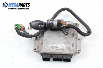 Компютър с контактен ключ за Lancia Phedra Minivan (09.2002 - 11.2010) 2.2 JTD (179AXC1A), 128 к.с., № 0 281 011 133