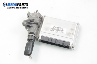 Компютър с контактен ключ за Audi A6 Avant C5 (11.1997 - 01.2005) 2.5 TDI, 150 к.с., № Bosch 0 281 010 148
