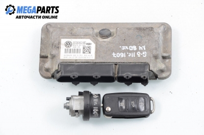 Компютър с контактен ключ за Volkswagen Golf VI Hatchback (10.2008 - 02.2014) 1.4, 80 к.с.