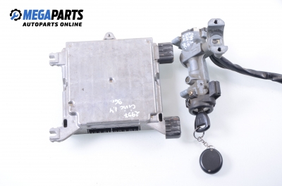 Компютър с контактен ключ и имобилайзер за Honda Civic VI Hatchback (10.1995 - 02.2001) 1.4 i (EJ9), 75 к.с., № 37820-P3X-G01