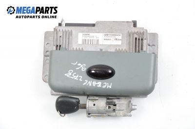 Компютър с контактен ключ и четец за Renault Megane I Hatchback (08.1995 - 12.2004) 1.6 i (BA0L), 75 к.с., № HOM 7700 864 454
