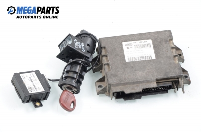 Компютър с контактен ключ и имобилайзер за Fiat Palio Hatchback (04.1996 - 02.2007) 1.2, 68 к.с., № Magneti Marelli IAW 18F.B8