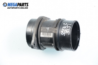 Дебитомер за Renault Scenic II Minivan (06.2003 - 07.2010) 1.9 dCi (JM14), 131 к.с., № Siemens 5WK9 620