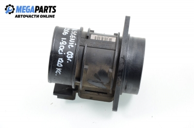 Дебитомер за Renault Scenic II Minivan (06.2003 - 07.2010) 1.9 dCi (JM0G, JM12, JM1G, JM2C), 120 к.с., № Siemens 5WK9 629