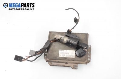 Компютър с контактен ключ за Citroen Saxo Hatchback (02.1996 - 04.2004) 1.1 X,SX, 54 к.с., № Bosch 0 261 204 788