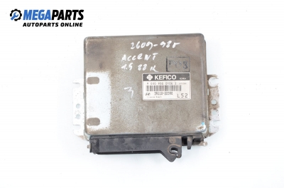 Компютър двигател за Hyundai Accent I Sedan (10.1994 - 01.2000) 1.5 i 12V, 88 к.с., № 39910-22390