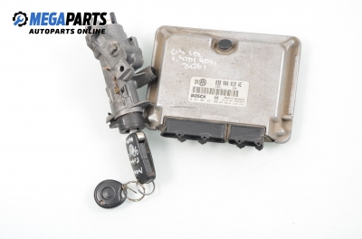 Компютър с контактен ключ за Volkswagen Golf IV Hatchback (08.1997 - 06.2005) 1.9 TDI, 90 к.с., № Bosch 0 281 001 851
