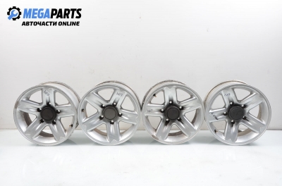 Алуминиеви джанти за Suzuki Grand Vitara I SUV (03.1998 - 08.2006)