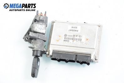 Компютър с контактен ключ за Volkswagen Passat Variant B5 (05.1997 - 12.2001) 1.8 T, 150 к.с., № Bosch 0 261 204 805