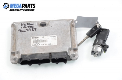 Компютър с контактен ключ за Audi A3 Hatchback I (09.1996 - 05.2003) 1.9 TDI, 90 к.с., № BOSCH 0 281 001 409/410