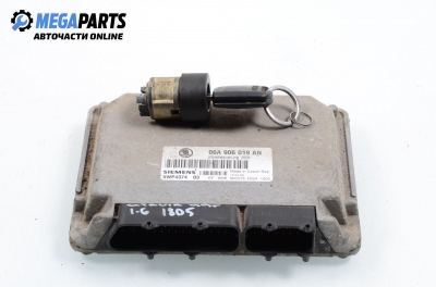 Компютър с контактен ключ за Skoda Octavia I Combi (07.1998 - 12.2010) 1.6, 101 к.с., № 06A 906 019 AN